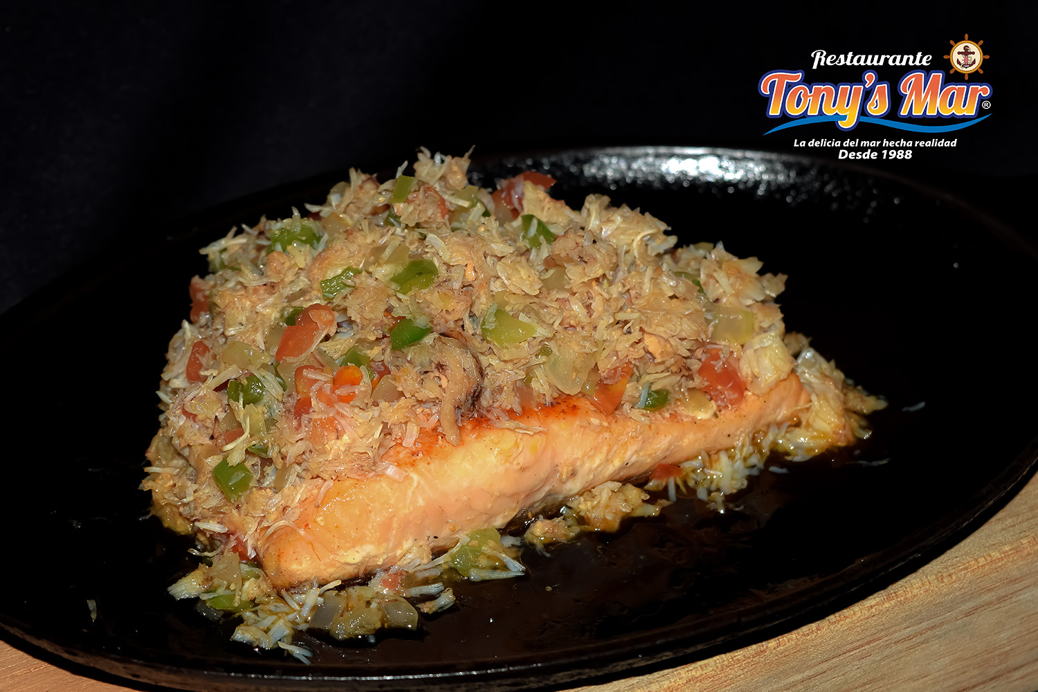 Camarones empanizados con papas al estilo Tony’s Camarones empanizados con papas al estilo Tony’s