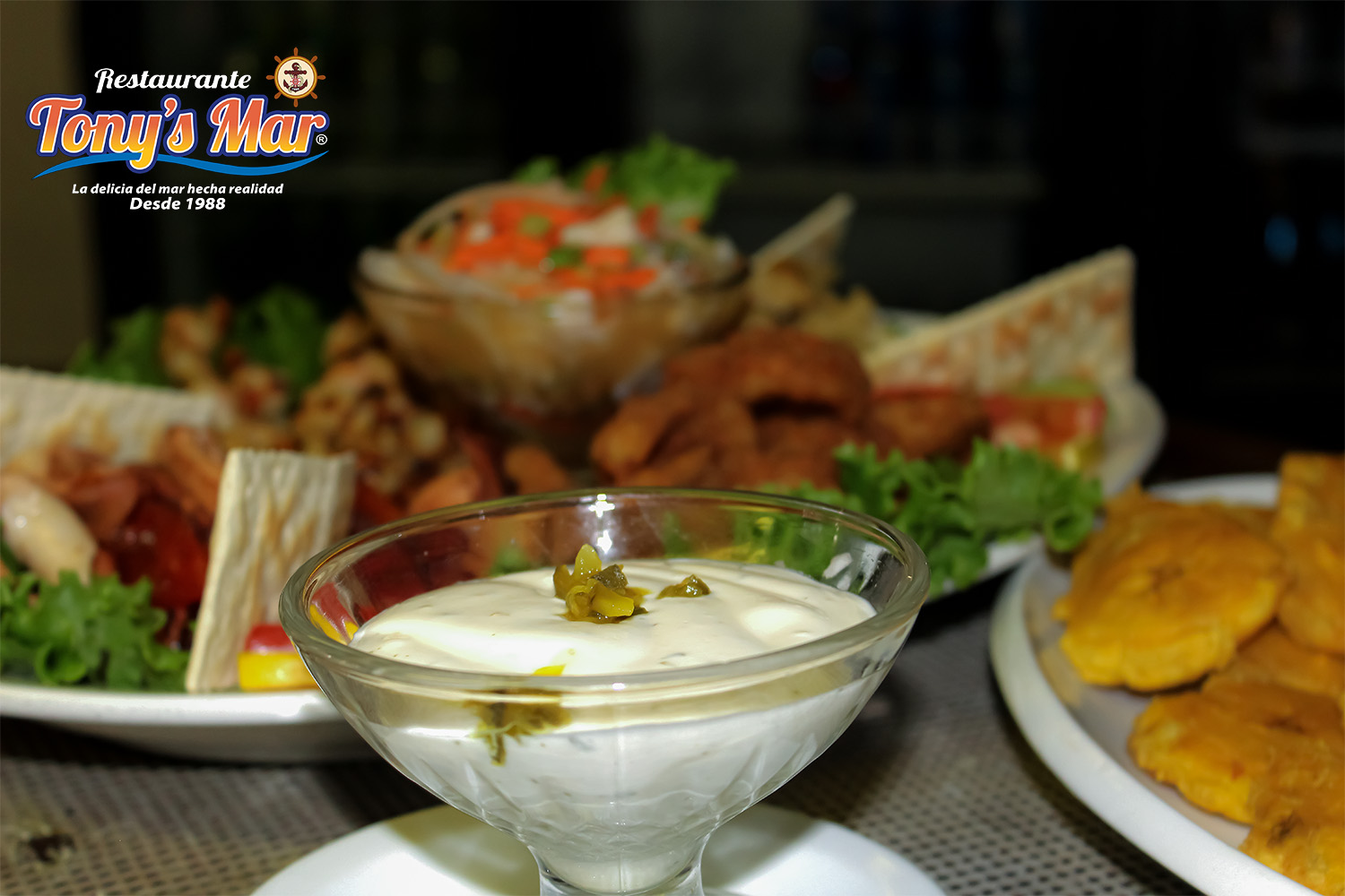 Deliciosos Mariscos de Tony's Mar Deliciosos Mariscos de Tony's Mar